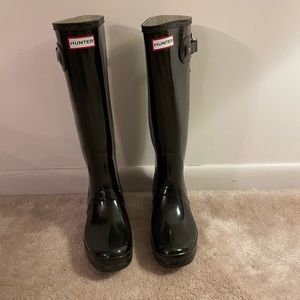 Black Hunter Rain Boots